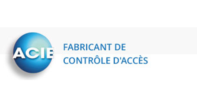 Logo ACIE fabricant de contrôle accès